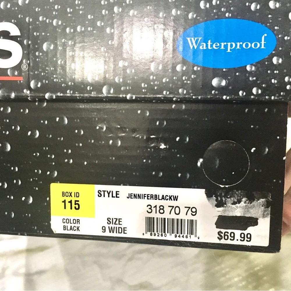 totes Women's Black Winter & Rain Tall Insulated Boots